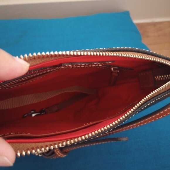 Dooney & Bourke Pebble Grain Letter Carrier Crossbody bag - Picture 8 of 8